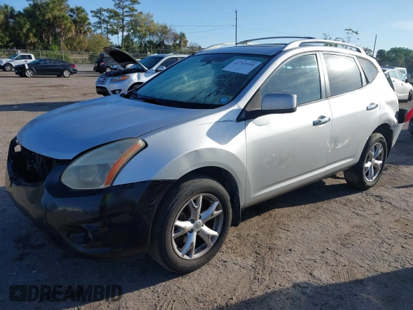 2009 Nissan Rogue SL with VIN JN8AS58T39W047497, listed as a IAAI auction lot 41792950 with 176,931 mi miles and . Bid and sale history available at DreamBid. Image 17.
