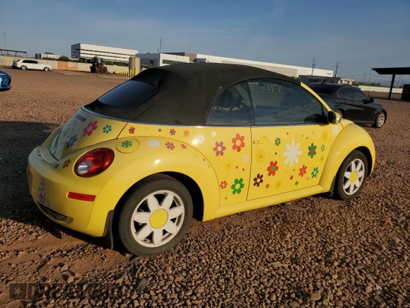 2007 Volkswagen Beetle with VIN 3VWRF31Y87M413641, listed as a Copart auction lot 60330275 with 69,562 mi miles and Salvage title. Bid and sale history available at DreamBid. Image 3.