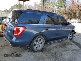 2019 Ford Expedition XLT with VIN 1FMJU1HTXKEA12963, listed as a Copart auction lot 45640455 with 91,761 mi miles and Salvage Title. Bid and sale history available at carsss.com. Image 3.