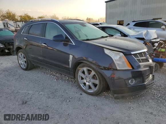 2011 Cadillac SRX Turbo Premium Collection with VIN 3GYFNFE61BS544072, listed as a Copart auction lot 74243384 with 4,876 mi miles and Salvage Title. Bid and sale history available at DreamBid. Image 4.