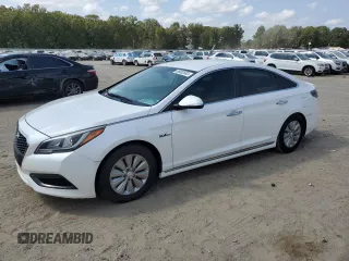 2016 Hyundai Sonata Hybrid SE with VIN KMHE24L17GA020547, listed as a Copart auction lot 66882603 with 82,070 mi miles. Bid and sale history available at carsss.com. Image 1.