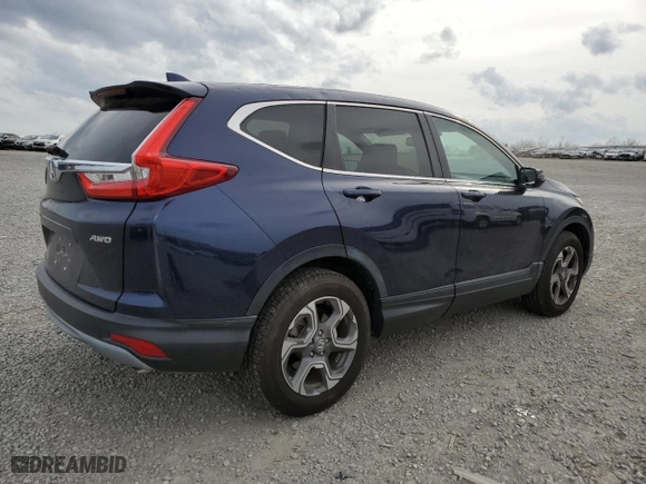 2018 Honda CR-V EX-L with VIN 7FARW2H89JE003157, listed as a Copart auction lot 51669175 with 51,778 mi miles and Salvage Title. Bid and sale history available at carsss.com. Image 3.