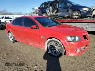 2009 Pontiac G8 with VIN 6G2ER57719L175646, listed as a Copart auction lot 42834285 with 99,210 mi miles and Salvage Title. Bid and sale history available at carsss.com. Image 4.