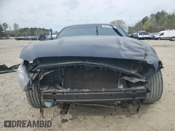 2017 Ford Mustang V6 with VIN 1FA6P8AM5H5271176, listed as a Copart auction lot 48754635 with 91,658 mi miles and Salvage Title. Bid and sale history available at carsss.com. Image 5.