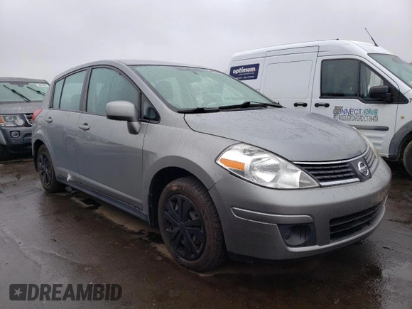 2008 Nissan Versa 1.8 S with VIN 3N1BC13E08L407167, listed as a Copart auction lot 49379525 with 177,572 mi miles and Salvage Title. Bid and sale history available at carsss.com. Image 4.