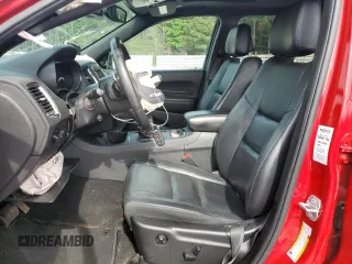 2019 Dodge Durango GT Plus with VIN 1C4RDJDG2KC633772, listed as a Copart auction lot 56954625 with 76,799 mi miles and Salvage title. Bid and sale history available at DreamBid. Image 7.