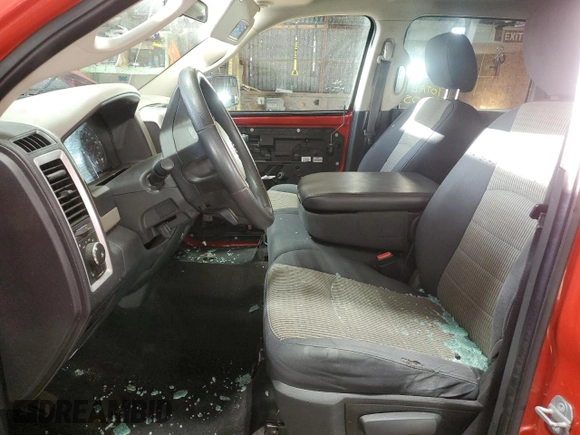 2010 Dodge 1500 SLT with VIN 1D7RV1CP6AS135258, listed as a Copart auction lot 78950034 with Not Provided miles and Salvage Title. Bid and sale history available at carsss.com. Image 7.