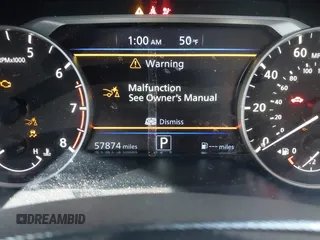 2020 Nissan Altima 2.5 SR with VIN 1N4BL4CV5LC185427, listed as a IAAI auction lot 38522740 with 57,874 mi miles. Bid and sale history available at carsss.com. Image 16.