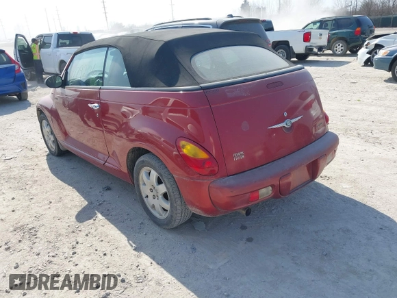 2005 Chrysler PT Cruiser Touring z VIN 3C3EY55E75T567868, wystawiony jako IAAI lot #41779206 z przebiegiem 188 524 mil mil oraz . Historia ofert i sprzedaży dostępna na DreamBid. Obrazek 3.