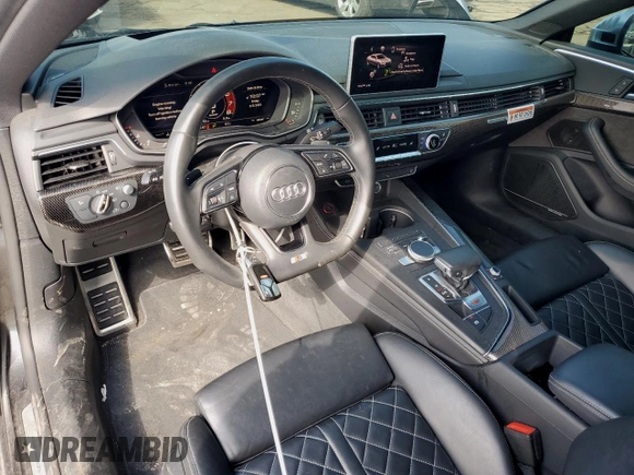 2018 Audi S5 Prestige z VIN WAUR4AF50JA011058, wystawiony jako Copart lot #54910465 z przebiegiem 63 142 mil mil oraz Czysty tytuł • Clean title. Historia ofert i sprzedaży dostępna na DreamBid. Obrazek 8.