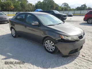 2010 Kia Forte EX with VIN KNAFU4A29A5860616, listed as a Copart auction lot 53450765 with 153,443 mi miles and Salvage Title. Bid and sale history available at carsss.com. Image 4.