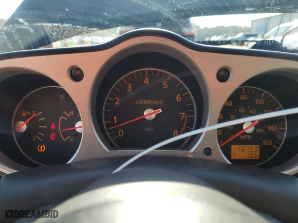 2006 Nissan 350Z with VIN JN1AZ34D76M310742, listed as a Copart auction lot 87121464 with NaN miles and Salvage Title. Bid and sale history available at carsss.com. Image 9.