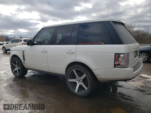 2012 Land Rover Range Rover HSE Lux with VIN SALMF1D45CA372976, listed as a Copart auction lot 48302545 with 178,639 mi miles and Salvage title. Bid and sale history available at DreamBid. Image 2.