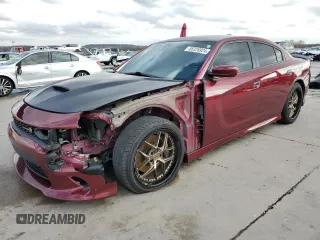 2021 Dodge Charger Scat Pack with VIN 2C3CDXGJ0MH544030, listed as a Copart auction lot 85326924 with 61,544 mi miles and Salvage Title. Bid and sale history available at DreamBid. Image 1.