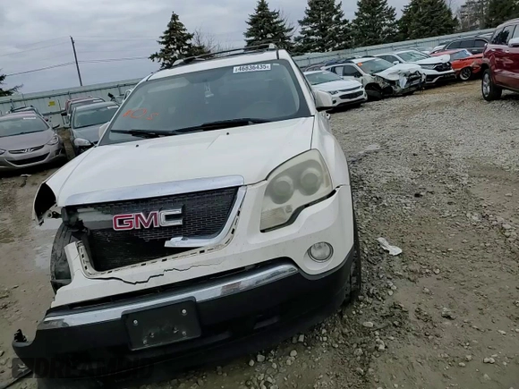 2008 GMC Acadia SLT1 with VIN 1GKEV23708J134349, listed as a Copart auction lot 46836435 with 165,200 mi miles and Salvage Title. Bid and sale history available at DreamBid. Image 11.