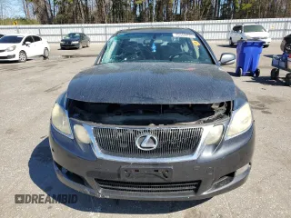 2008 Lexus GS 350 with VIN JTHCE96S180015712, listed as a Copart auction lot 49552275 with 0 mi miles and Salvage Title. Bid and sale history available at carsss.com. Image 5.