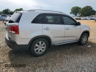 2013 Kia Sorento LX with VIN 5XYKT4A24DG339500, listed as a Copart auction lot 56302605 with 166,733 mi miles and Salvage title. Bid and sale history available at DreamBid. Image 3.