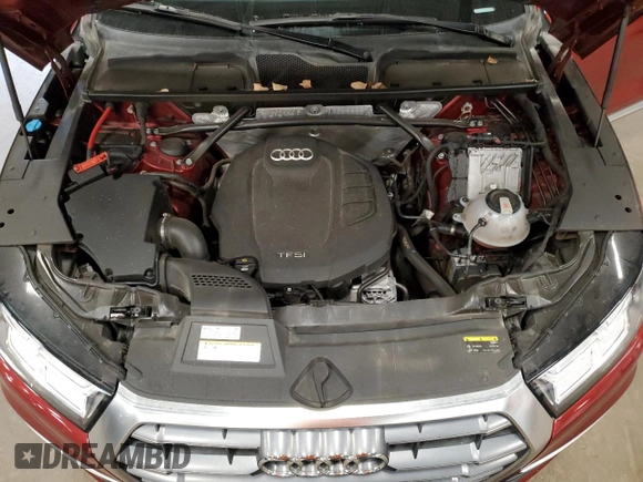2018 Audi Q5 Premium Plus with VIN WA1BNAFY9J2241245, listed as a Copart auction lot 60152755 with 70,352 mi miles and Salvage title. Bid and sale history available at DreamBid. Image 12.