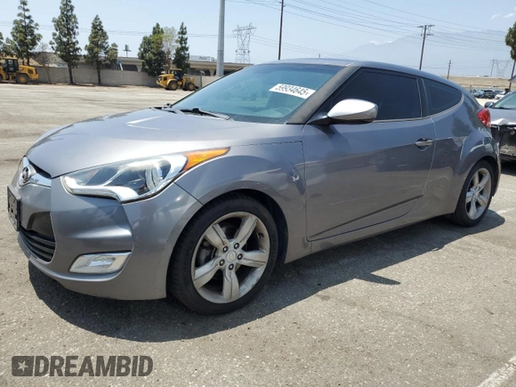 2014 Hyundai Veloster z VIN KMHTC6AD9EU200511, wystawiony jako Copart lot #59934645 z przebiegiem 176 436 mil mil oraz Czysty tytuł • Clean title. Historia ofert i sprzedaży dostępna na DreamBid. Obrazek 1.