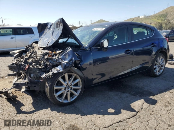 2017 Mazda 3 Touring with VIN 3MZBN1L7XHM118524, listed as a Copart auction lot 52732755 with Not Provided miles and Clean Title. Bid and sale history available at carsss.com. Image 1.