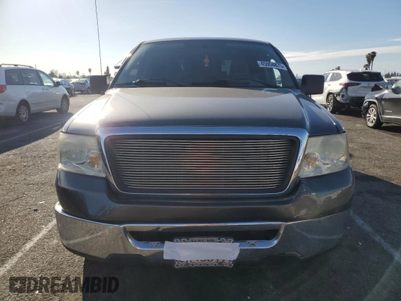 2008 Ford F-150 XLT with VIN 1FTPX125X8FB09535, listed as a Copart auction lot 45958875 with 224,833 mi miles and Salvage Title. Bid and sale history available at carsss.com. Image 5.