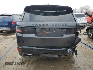 2022 Land Rover Range Rover Sport HSE Dynamic with VIN SALWR2SE8NA227614, listed as a Copart auction lot 86323094 with 87,526 mi miles and Salvage Title. Bid and sale history available at carsss.com. Image 6.
