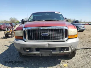 2001 Ford Excursion XLT with VIN 1FMNU41S11EC37131, listed as a Copart auction lot 52446135 with 259,619 mi miles and Clean Title. Bid and sale history available at DreamBid. Image 5.