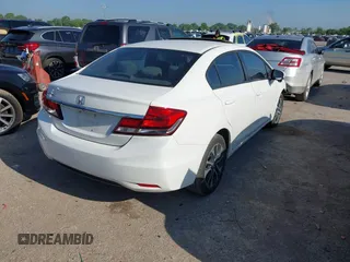 2015 Honda Civic EX with VIN 2HGFB2F8XFH523240, listed as a IAAI auction lot 42040979 with Not Provided miles and . Bid and sale history available at carsss.com. Image 4.