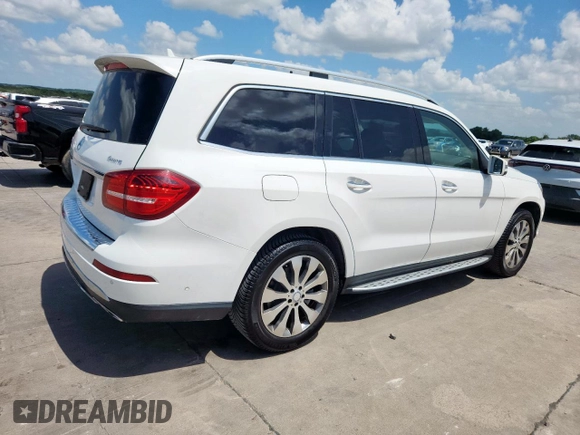 2017 Mercedes-Benz GLS 450 with VIN 4JGDF6EEXHA830879, listed as a Copart auction lot 62296855 with 96,406 mi miles and Clean title. Bid and sale history available at DreamBid. Image 3.
