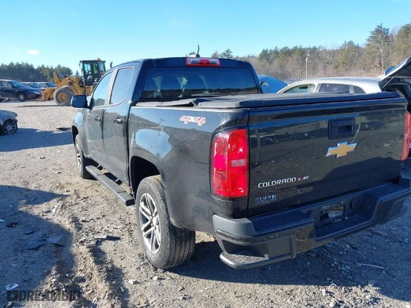 2020 Chevrolet Colorado 4WD Work Truck with VIN 1GCGTBEN3L1226103, listed as a IAAI auction lot 41270445 with 48,371 mi miles. Bid and sale history available at carsss.com. Image 3.