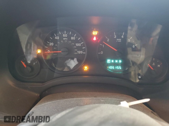 2011 Jeep Patriot Sport with VIN 1J4NF1GB9BD207381, listed as a Copart auction lot 56177855 with 106,155 mi miles and Clean Title. Bid and sale history available at DreamBid. Image 9.