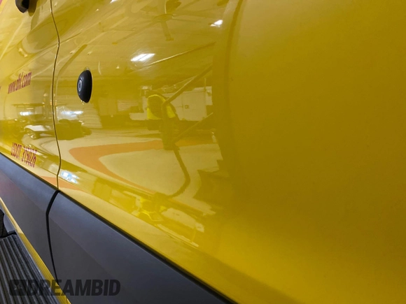 2019 Ford Transit with VIN 1FTYR3XM9KKA24839, listed as a IAAI auction lot 42114764 with 122,912 mi miles. Bid and sale history available at carsss.com. Image 1.