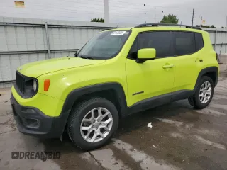 2018 Jeep Renegade Latitude z VIN ZACCJBBBXJPH72571, wystawiony jako Copart lot #59175835 z przebiegiem 187 573 mil mil oraz Szkoda całkowita • Salvage title. Historia ofert i sprzedaży dostępna na DreamBid. Obrazek 1.