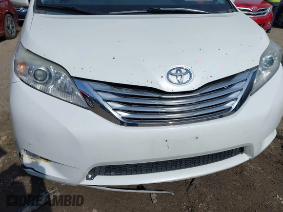 2011 Toyota Sienna XLE AAS with VIN 5TDYK3DC7BS054012, listed as a IAAI auction lot 41752182 with 123,226 mi miles and . Bid and sale history available at DreamBid. Image 6.