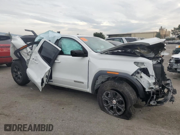 2024 GMC Canyon 2WD Elevation with VIN 1GTP5BEK2R1222696, listed as a Copart auction lot 86018944 with 0 mi miles and Non Repairable. Bid and sale history available at carsss.com. Image 4.