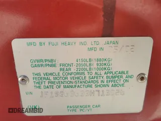 2003 Subaru Forester X with VIN JF1SG63633H713526, listed as a Copart auction lot 75437884 with 100,756 mi miles and Non Repairable. Bid and sale history available at carsss.com. Image 14.