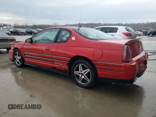 2004 Chevrolet Monte Carlo SS Supercharged z VIN 2G1WZ151749325546, wystawiony jako Copart lot #50517925 z przebiegiem 196 839 mil mil oraz Szkoda całkowita • Salvage title. Historia ofert i sprzedaży dostępna na DreamBid. Obrazek 2.