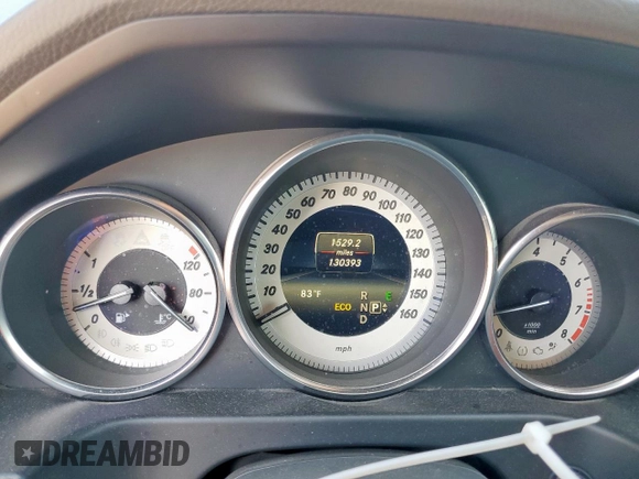 2014 Mercedes-Benz E 350 Sport with VIN WDDHF5KB0EB023003, listed as a Copart auction lot 58072945 with 130,393 mi miles and Salvage title. Bid and sale history available at DreamBid. Image 9.