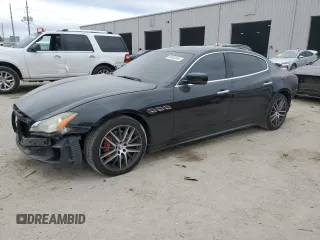 2015 Maserati Quattroporte S Q4 z VIN ZAM56RRA3F1140160, wystawiony jako Copart lot #85852264 z przebiegiem 115 142 mil mil oraz Nie do naprawy. Historia ofert i sprzedaży dostępna na DreamBid. Obrazek 1.