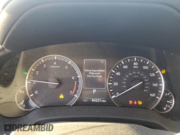2021 Lexus RX 350L with VIN JTJHZKEA1M2021324, listed as a Copart auction lot 48775035 with 84,221 mi miles and Salvage title. Bid and sale history available at DreamBid. Image 9.