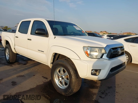 2014 Toyota Tacoma PreRunner with VIN 3TMJU4GN3EM160587, listed as a IAAI auction lot 42710985 with 200,867 mi miles and . Bid and sale history available at DreamBid. Image 1.
