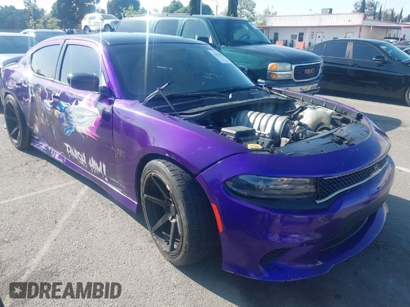 2006 Dodge Charger SRT-8 with VIN 2B3LA73W56H516962, listed as a IAAI auction lot 41987879 with 152,067 mi miles and . Bid and sale history available at carsss.com. Image 1.