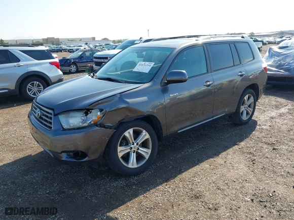 2009 Toyota Highlander Sport with VIN JTEES43A192142513, listed as a IAAI auction lot 41431214 with 107,665 mi miles. Bid and sale history available at carsss.com. Image 2.