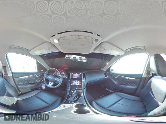 2021 Infiniti Q50 Pure with VIN JN1EV7APXMM701738, listed as a Copart auction lot 74363854 with 49,907 mi miles and Clean title. Bid and sale history available at DreamBid. Image 13.