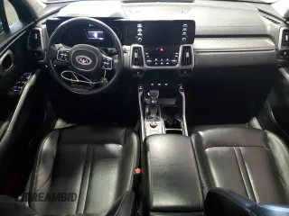 2021 Kia Sorento S with VIN 5XYRL4LC9MG008741, listed as a Copart auction lot 49992675 with 66,358 mi miles and Salvage Title. Bid and sale history available at DreamBid. Image 8.