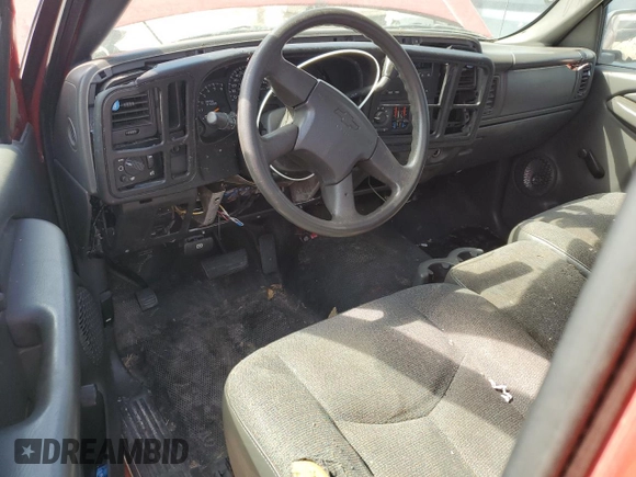 2005 Chevrolet Silverado 1500 Work Truck z VIN 1GCEC14X45Z338059, wystawiony jako Copart lot #53183515 z przebiegiem 191 166 mil mil oraz Czysty tytuł • Clean title. Historia ofert i sprzedaży dostępna na DreamBid. Obrazek 8.