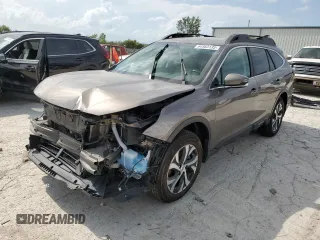 2021 Subaru Outback Limited with VIN 4S4BTANC0M3143829, listed as a Copart auction lot 64563135 with 48,668 mi miles and Clean title. Bid and sale history available at DreamBid. Image 1.