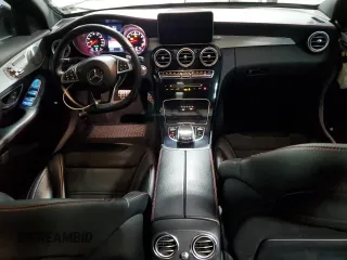 2018 Mercedes-Benz C 43 AMG with VIN 55SWF6EB4JU237002, listed as a Copart auction lot 46784155 with 88,525 mi miles and Salvage Title. Bid and sale history available at carsss.com. Image 8.