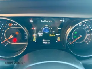 2021 Jeep Wrangler Unlimited Willys с VIN 1C4HJXDNXMW680247, выставлен на аукционе Copart как лот 59822035 с пробегом 77 407 миль миль и Чистый • Clean title. История ставок и продаж доступна на DreamBid. Изображение 8.