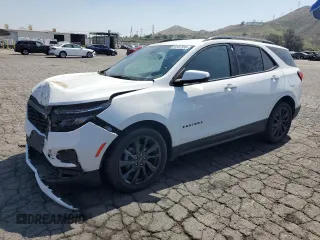 2022 Chevrolet Equinox RS with VIN 3GNAXMEV6NS102759, listed as a Copart auction lot 54157535 with 38,985 mi miles and Clean Title. Bid and sale history available at DreamBid. Image 1.